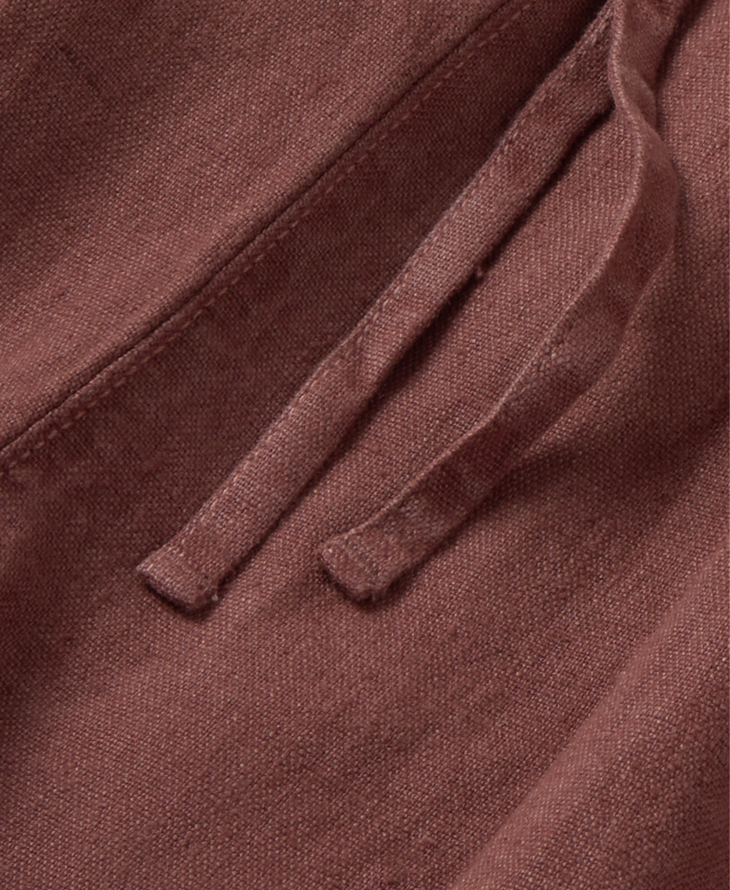 'Cigar' Linen Short Pants