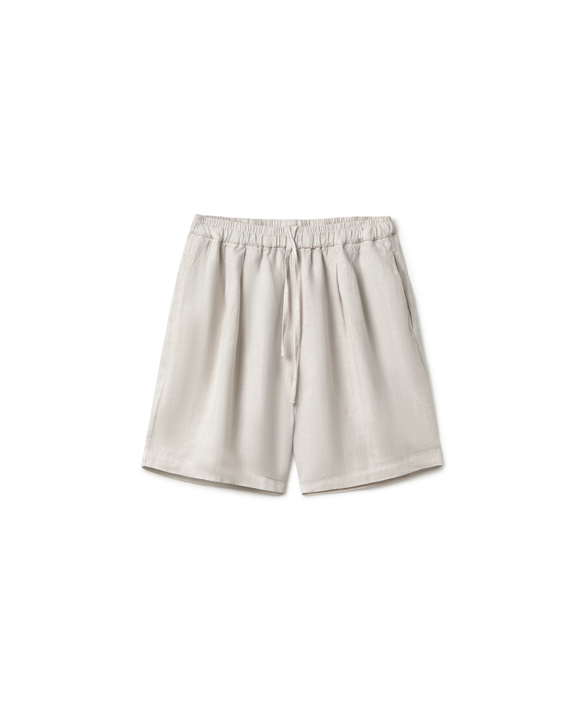'Ecru' Linen Short Pants