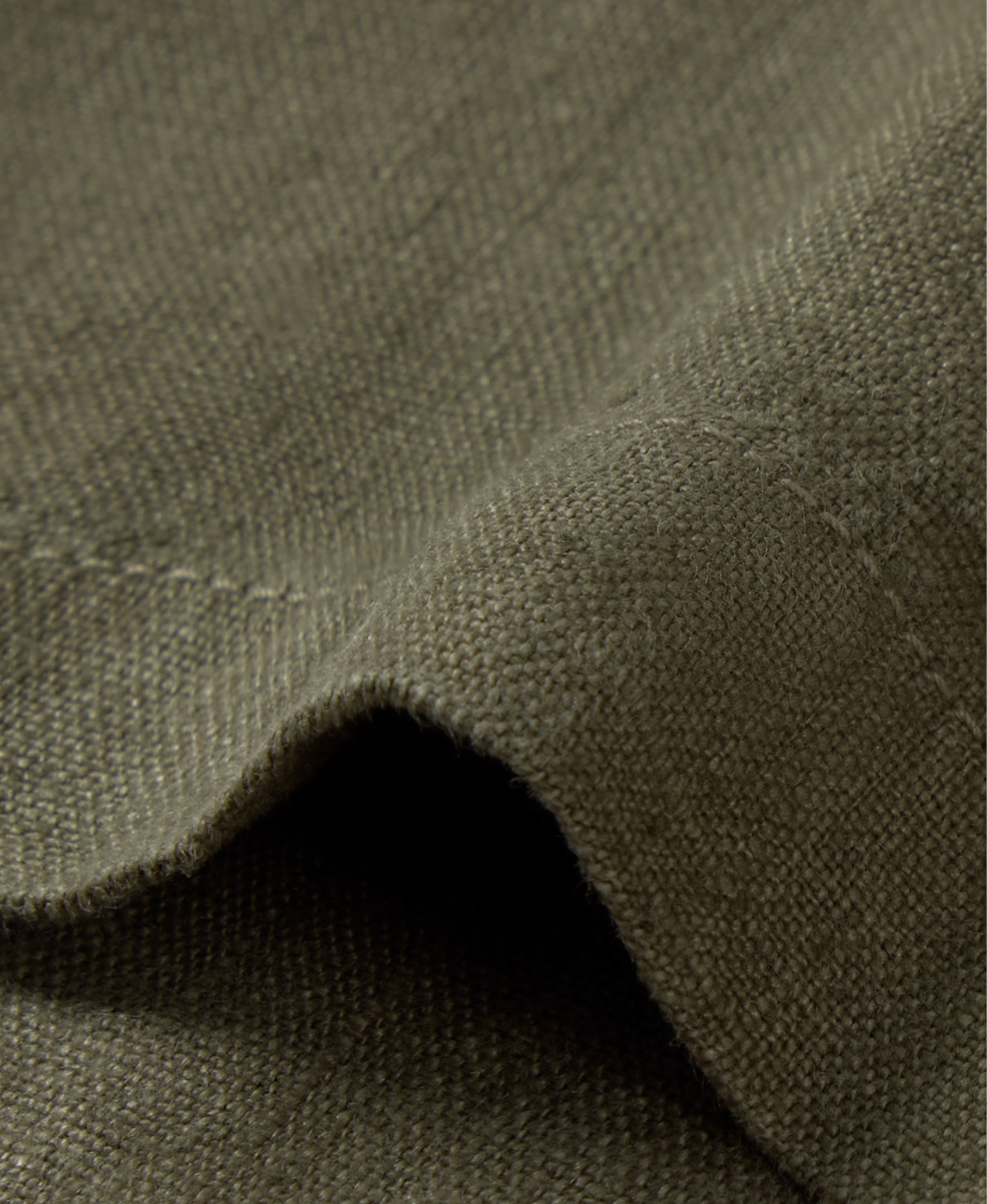 'Olive' Linen Short Pants