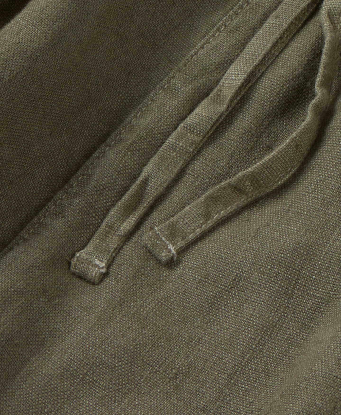 'Olive' Linen Short Pants