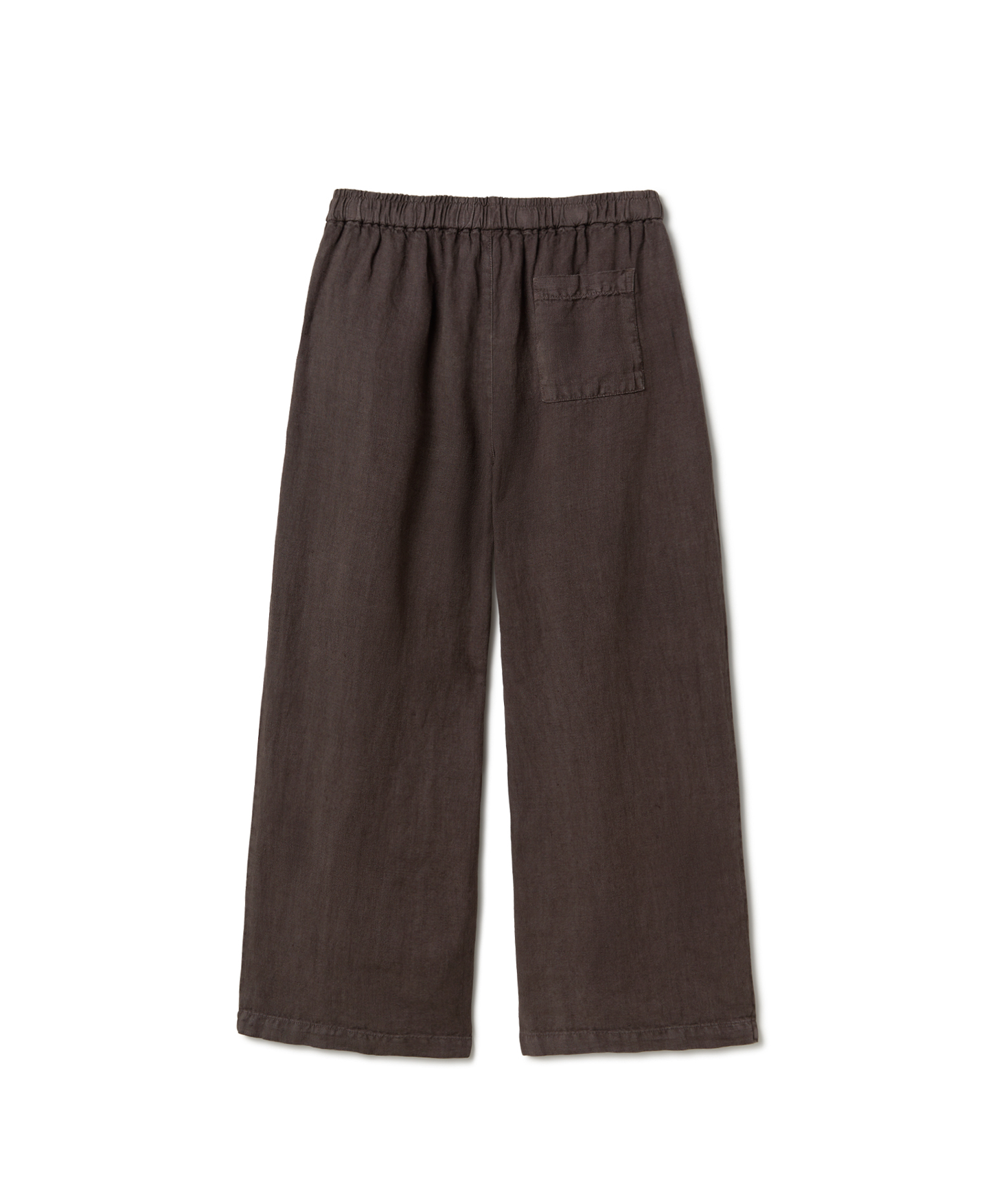 'Chocolate' Linen Trousers
