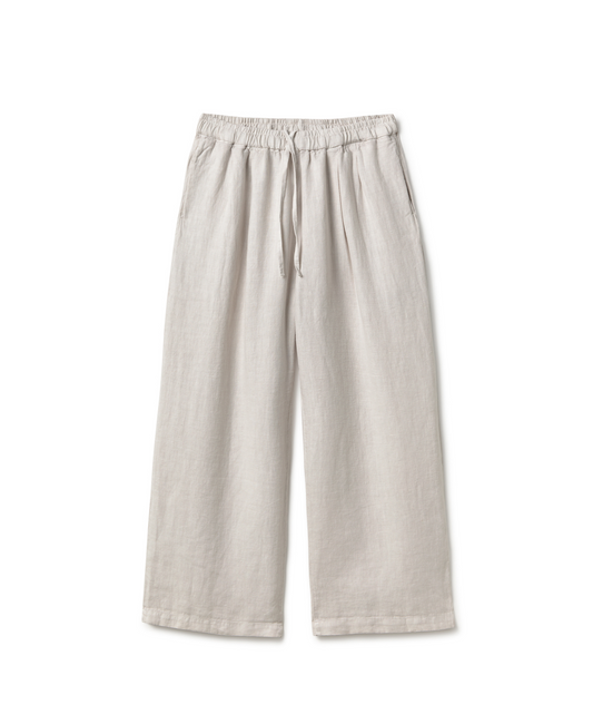 'Ecru' Linen Trousers