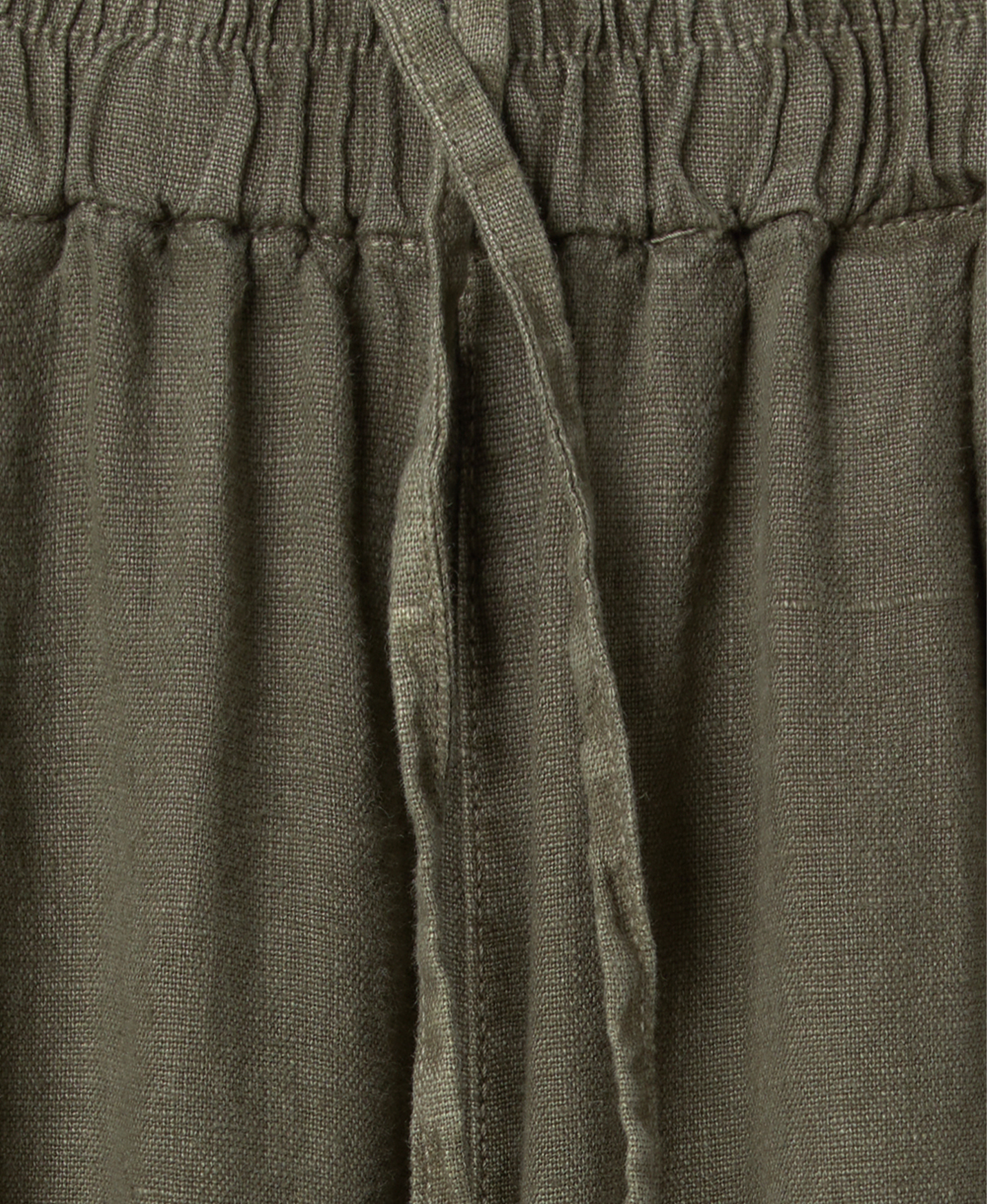 'Olive' Linen Trousers