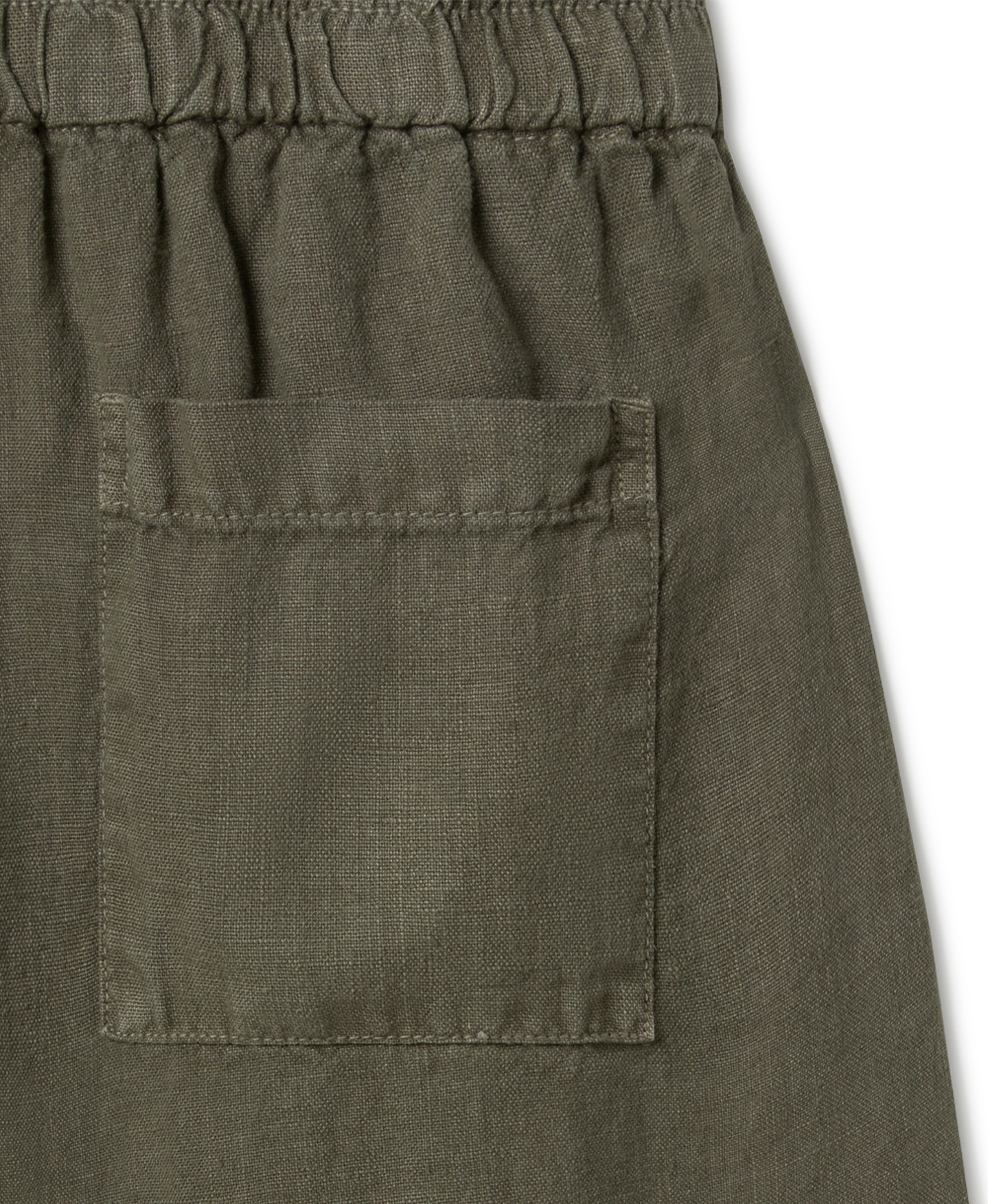 'Olive' Linen Trousers