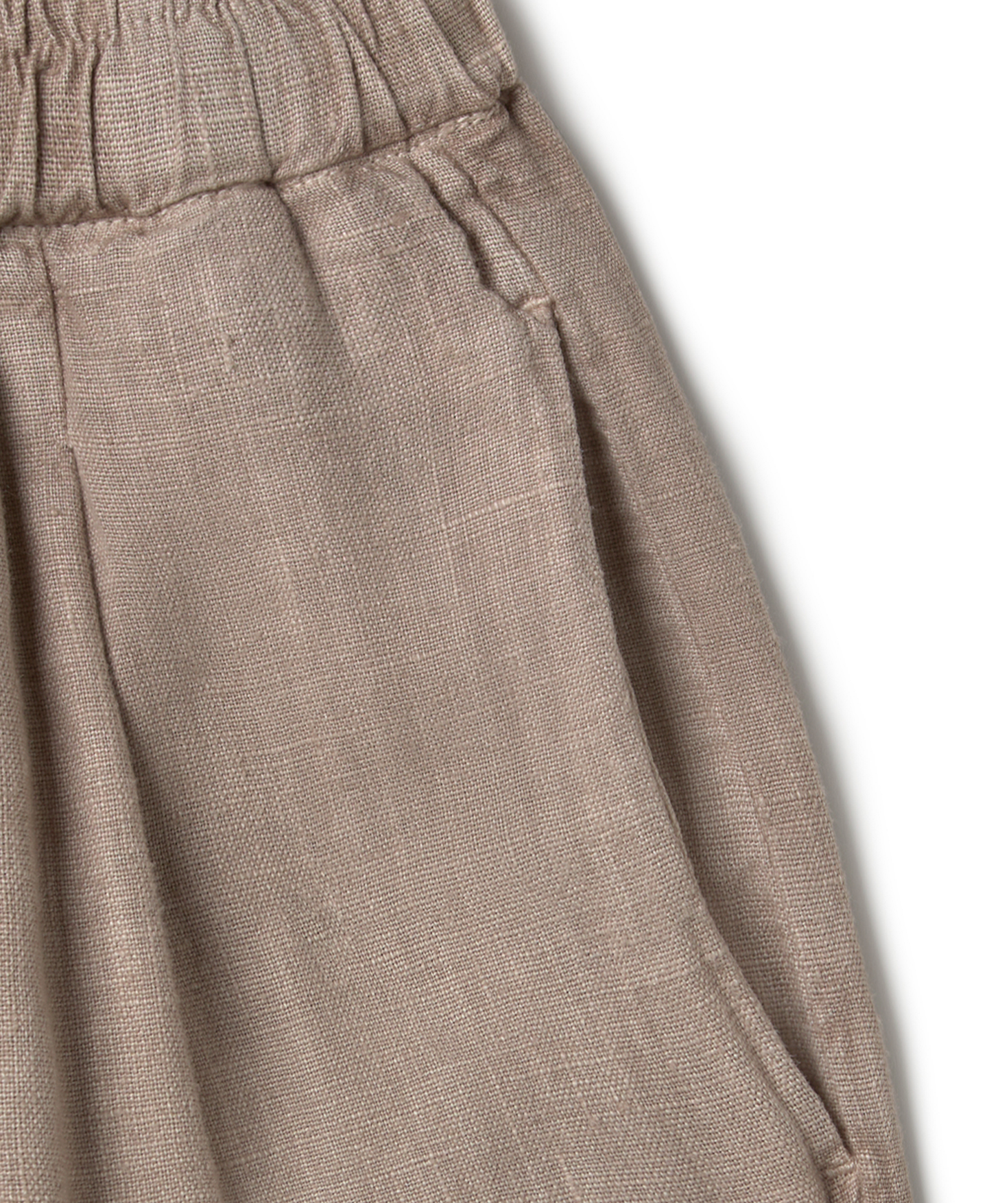 'Taupe' Linen Trousers