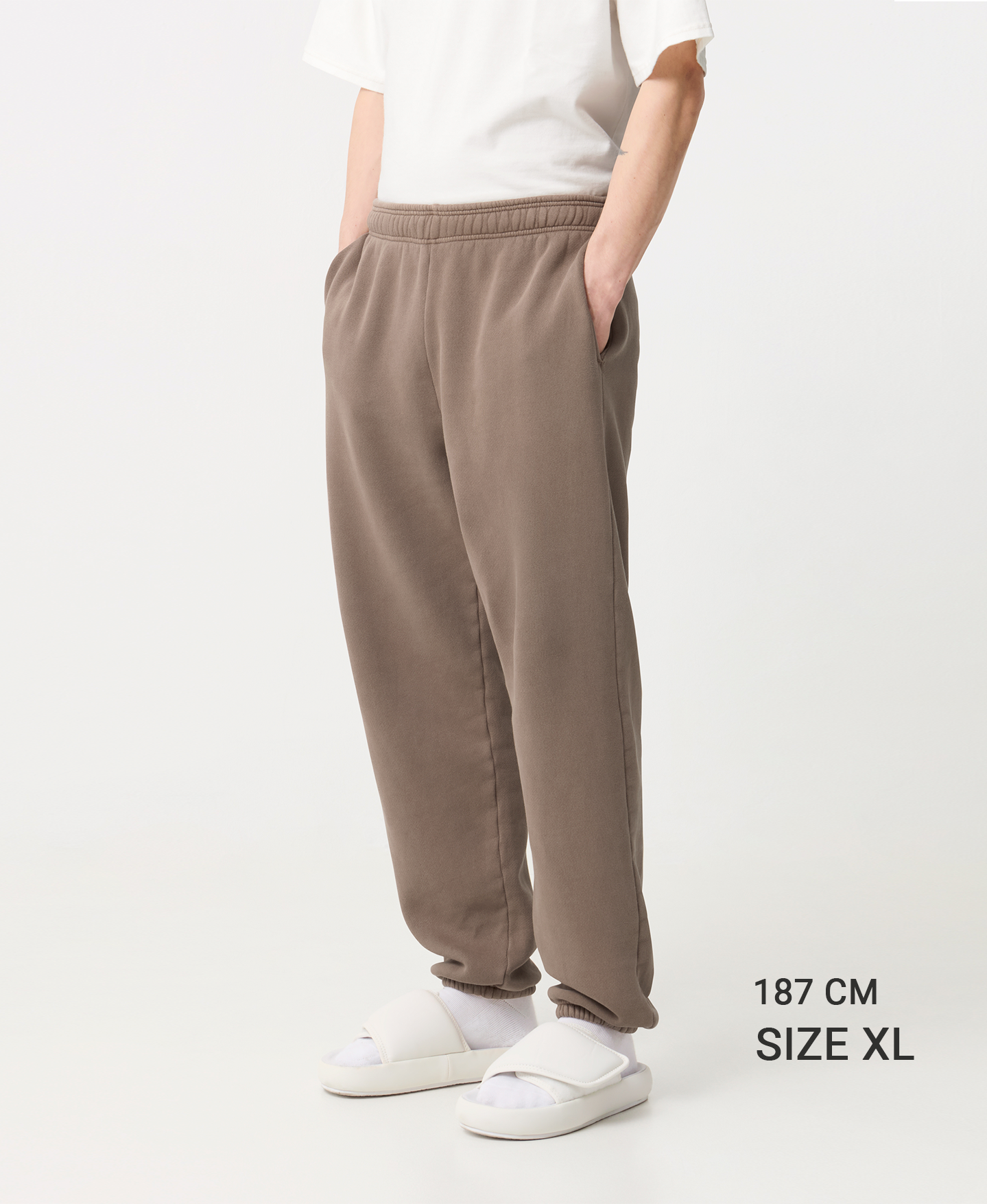 450 GSM 'Mocha Brown' Sweatpants – Velour Garments