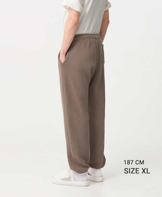 450 GSM 'Neutral Gray' Sweatpants Velour Garments