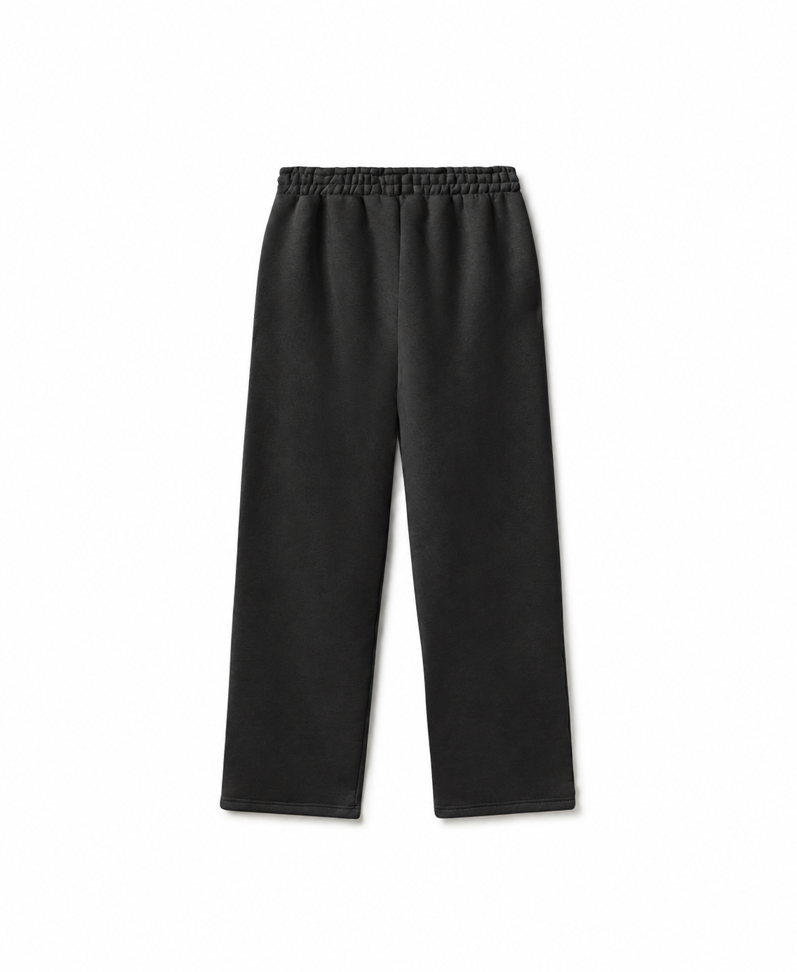 750 GSM 'Jet Black' Straight-leg Pants