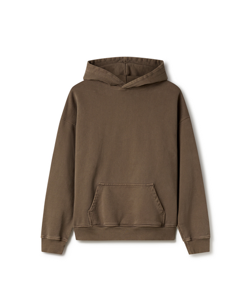 Brown best sale oversized hoodie