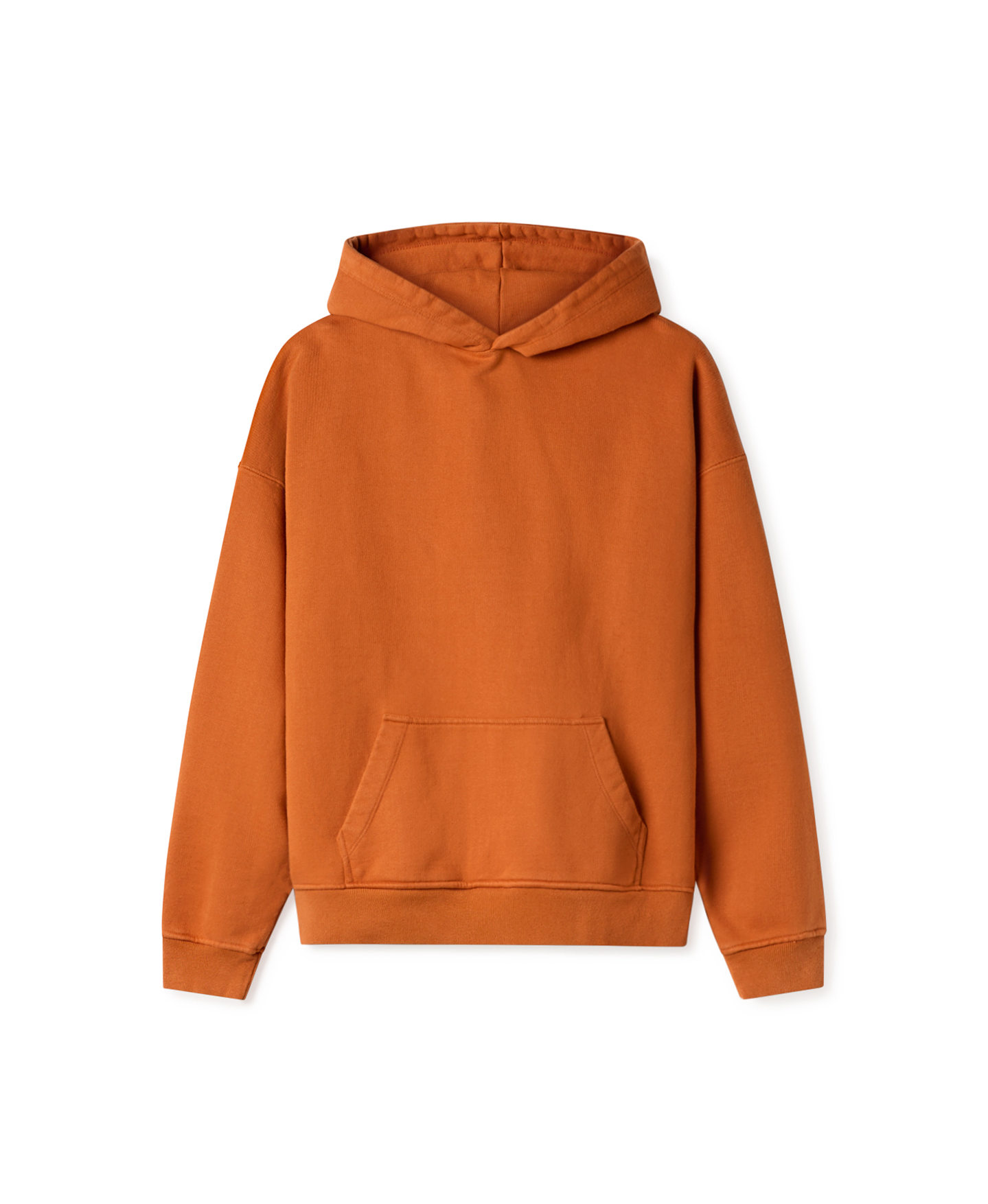 600 GSM 'Orange Rust' Hoodie – Velour Garments