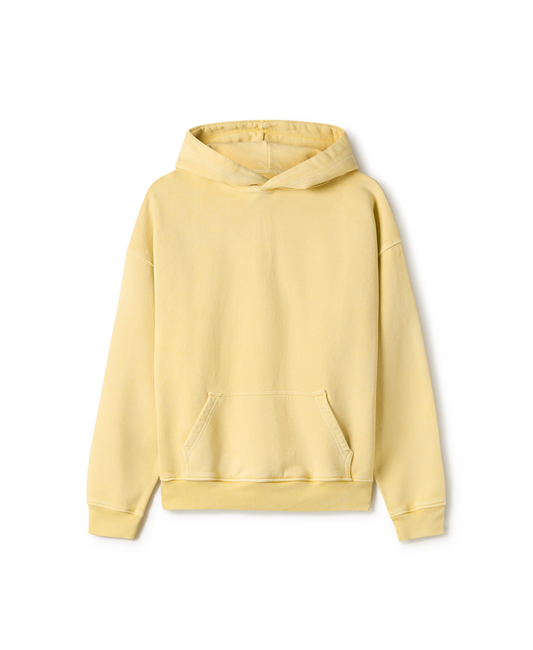 600 GSM 'Vintage Yellow' Hoodie