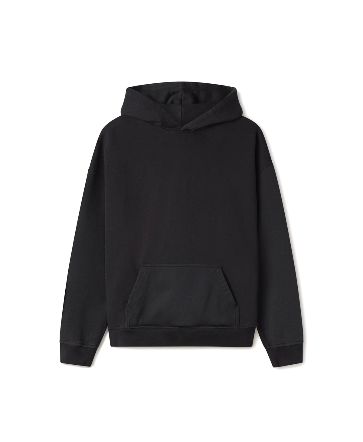 600 GSM 'Jet Black' Hoodie