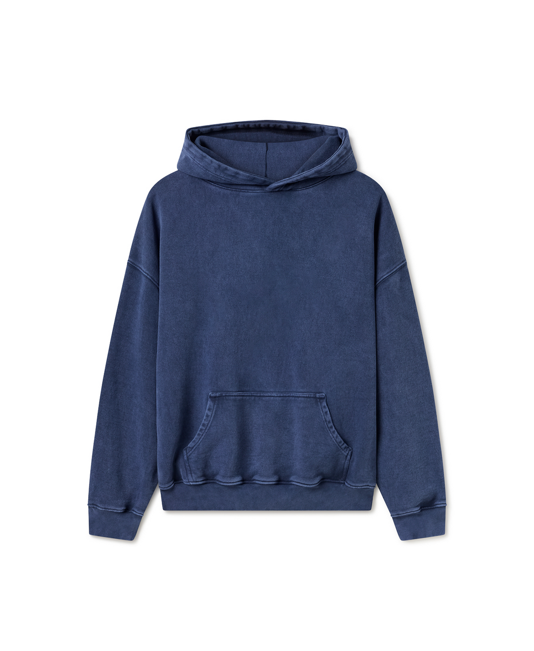 600 GSM 'Vintage Navy' Hoodie – Velour Garments