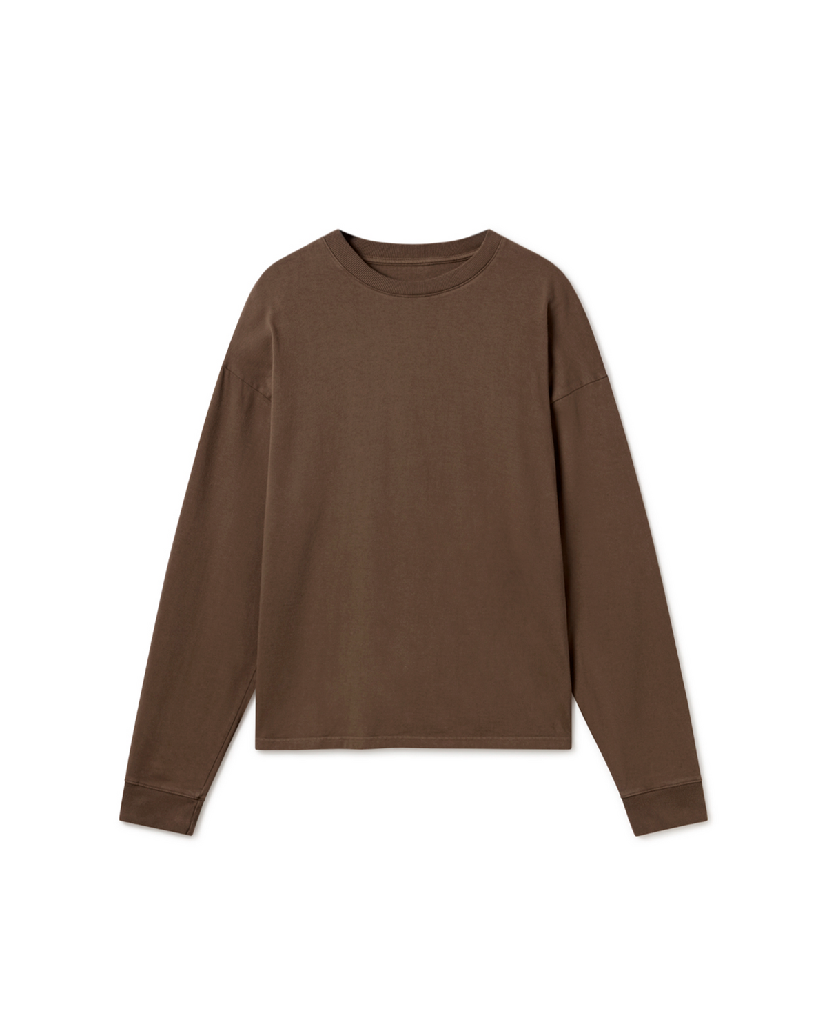 300 GSM 'Mocha Brown' Longsleeve