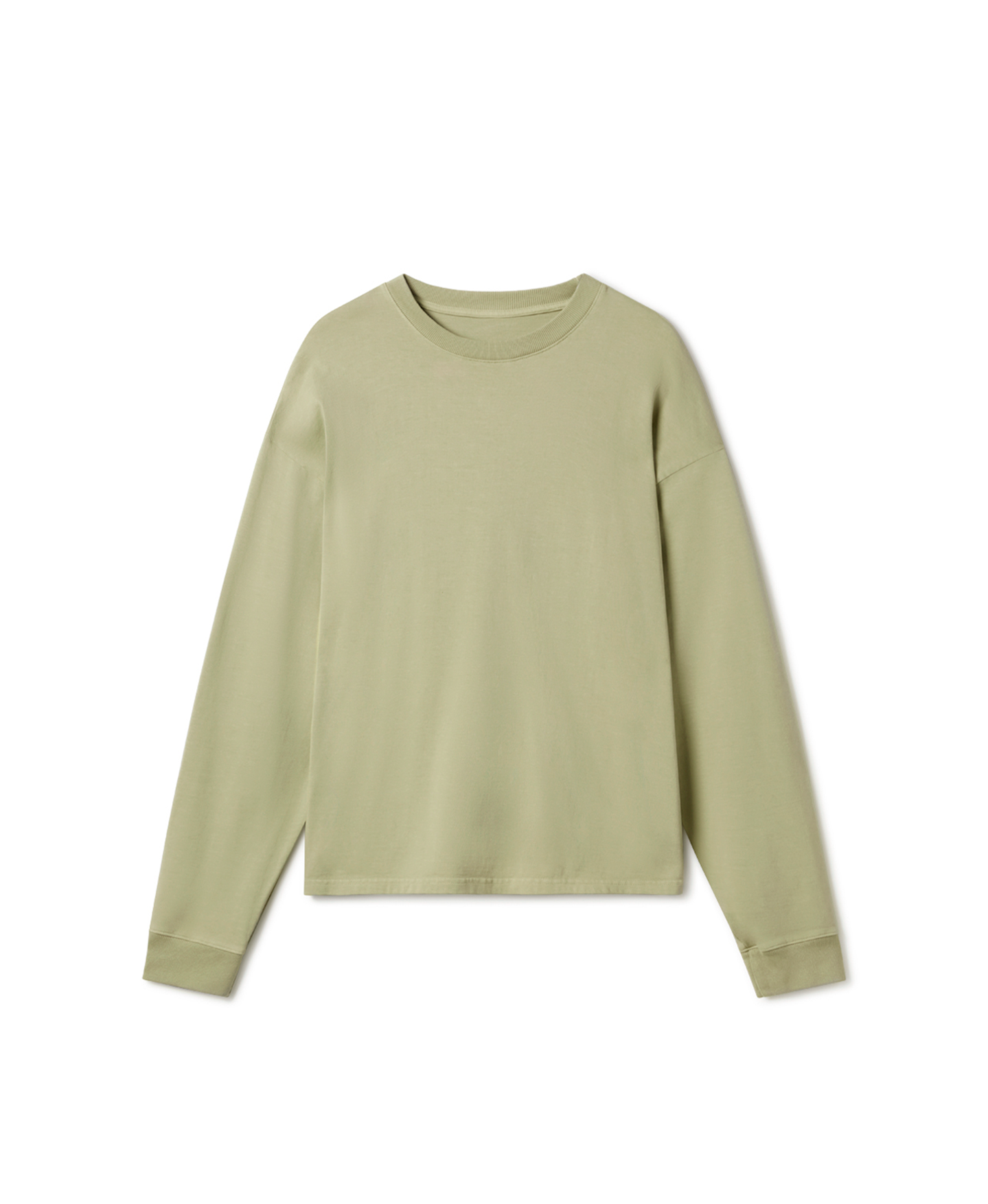 300 GSM 'Sage Green' Longsleeve – Velour Garments