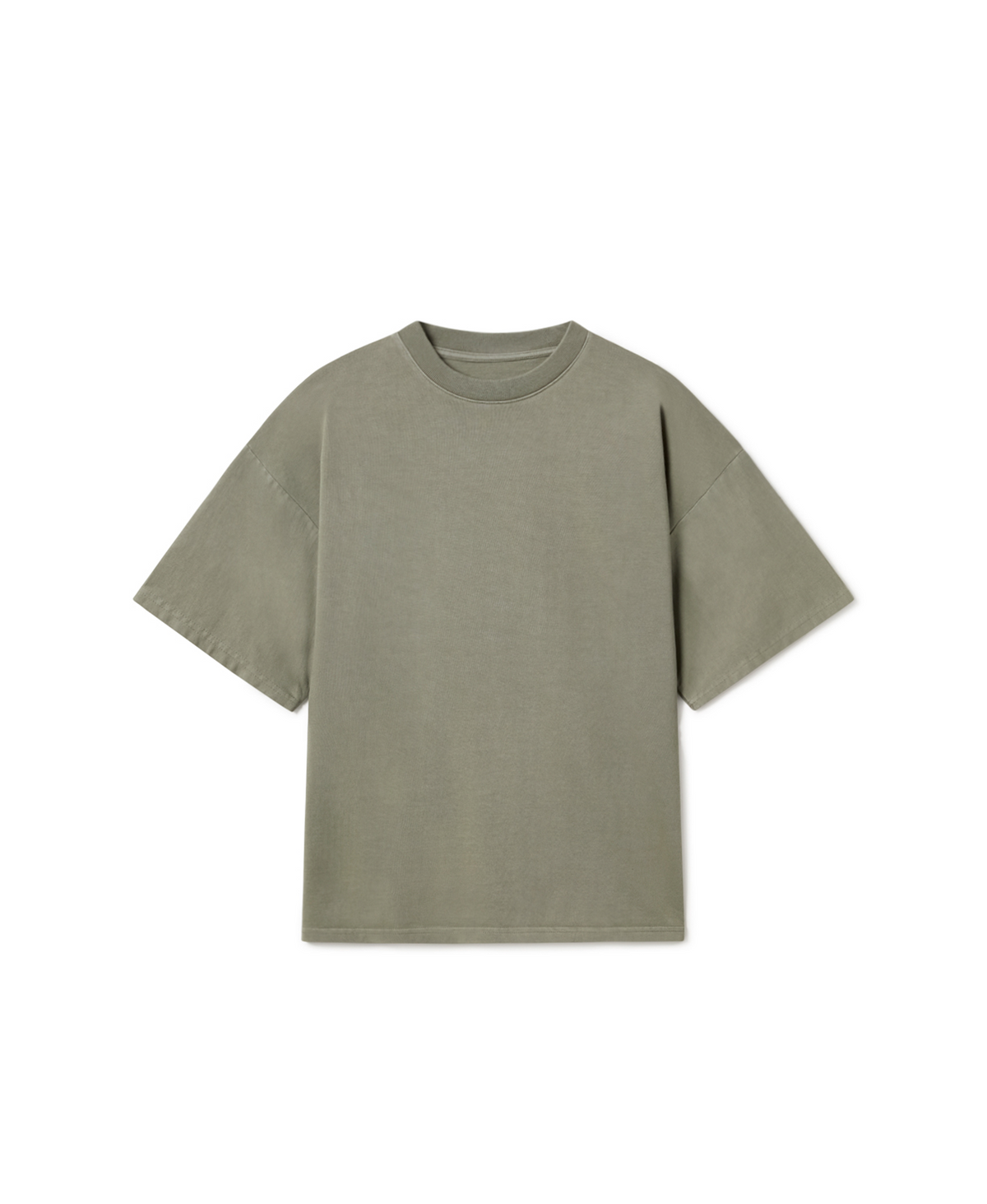 300 GSM 'Vintage Olive Green' T-Shirt