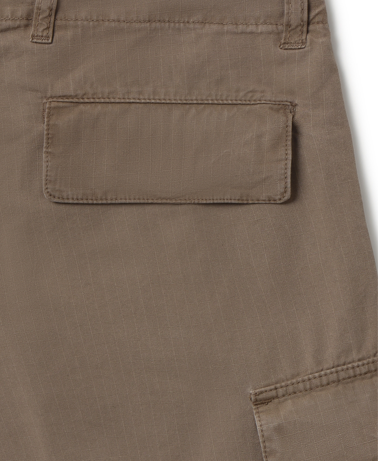 'Chocolate' Ripstop Short Cargo Pants