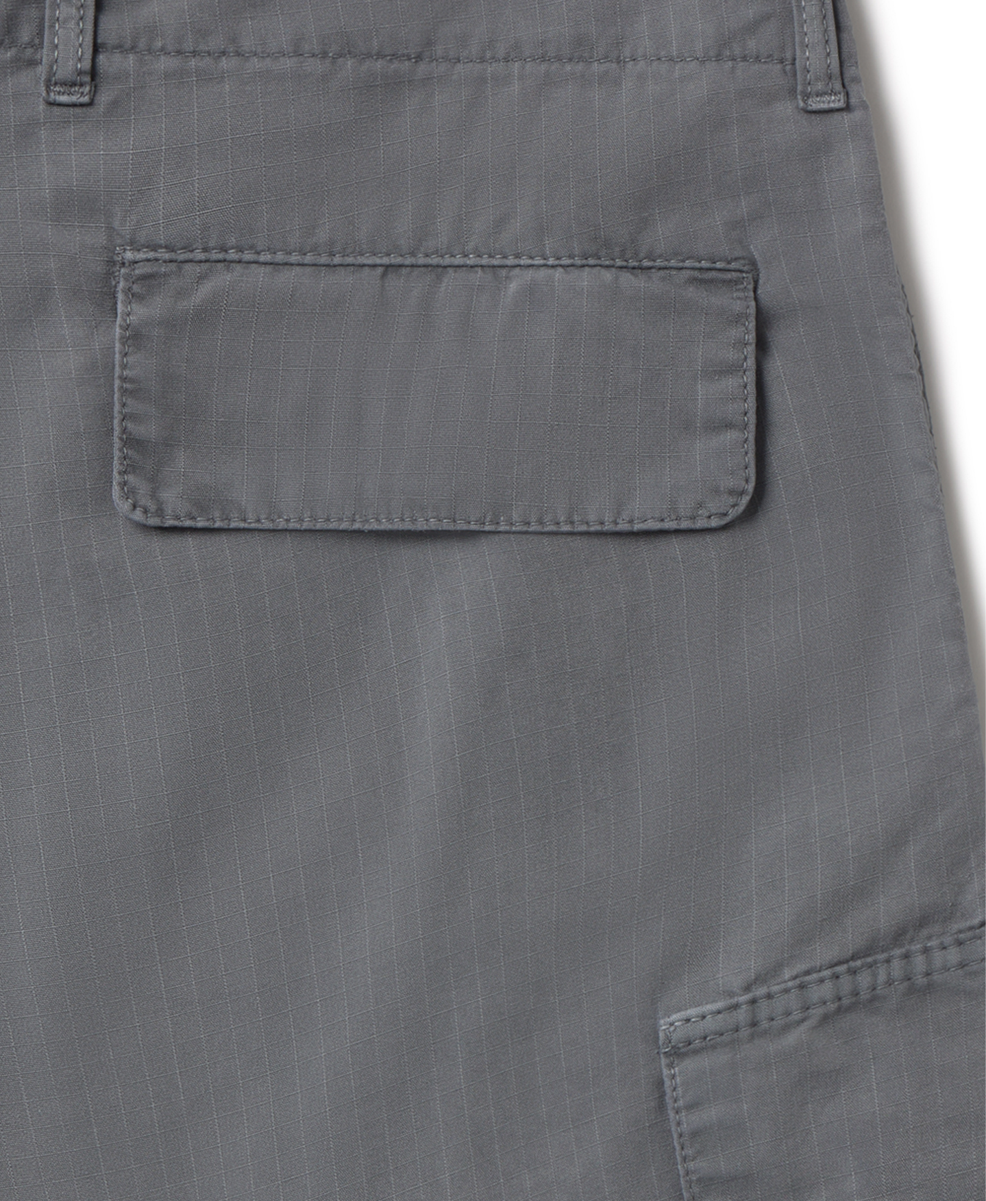 'Cinza' Ripstop Short Cargo Pants