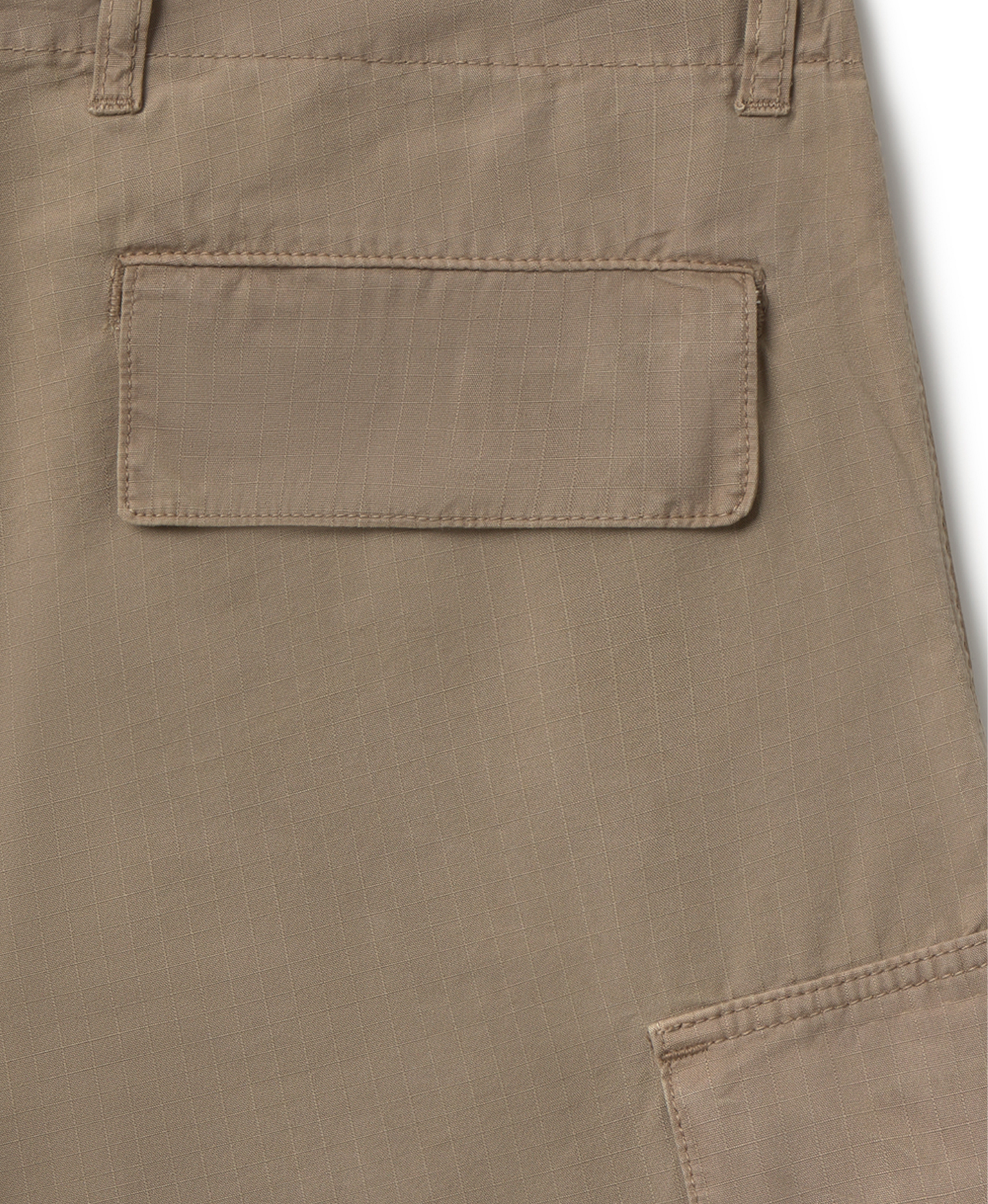 'Taupe' Ripstop Short Cargo Pants