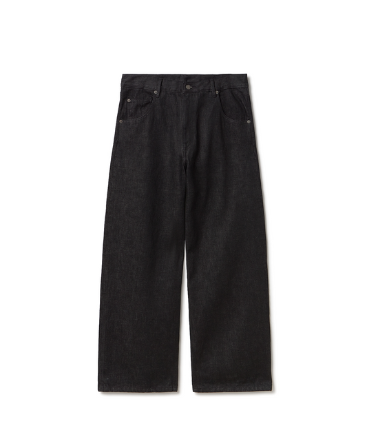 14oz 'Black' Raw Selvedge Denim Jeans