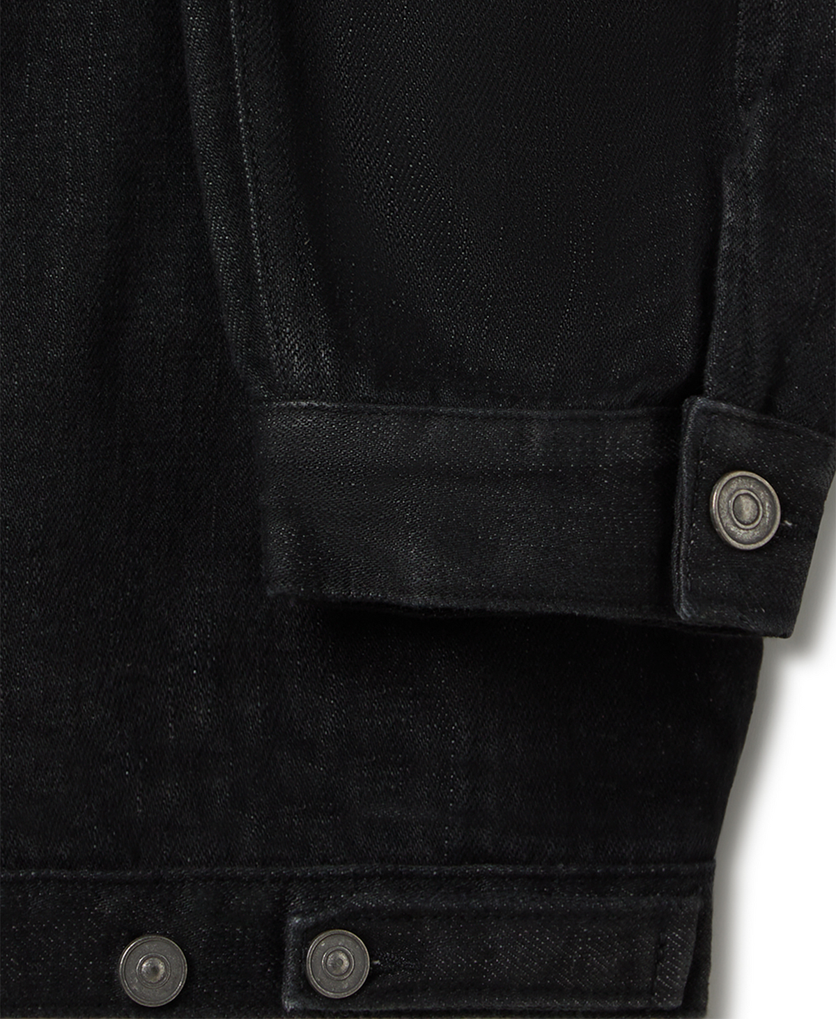 14 oz 'Black' Selvedge Raw Denim Jacket