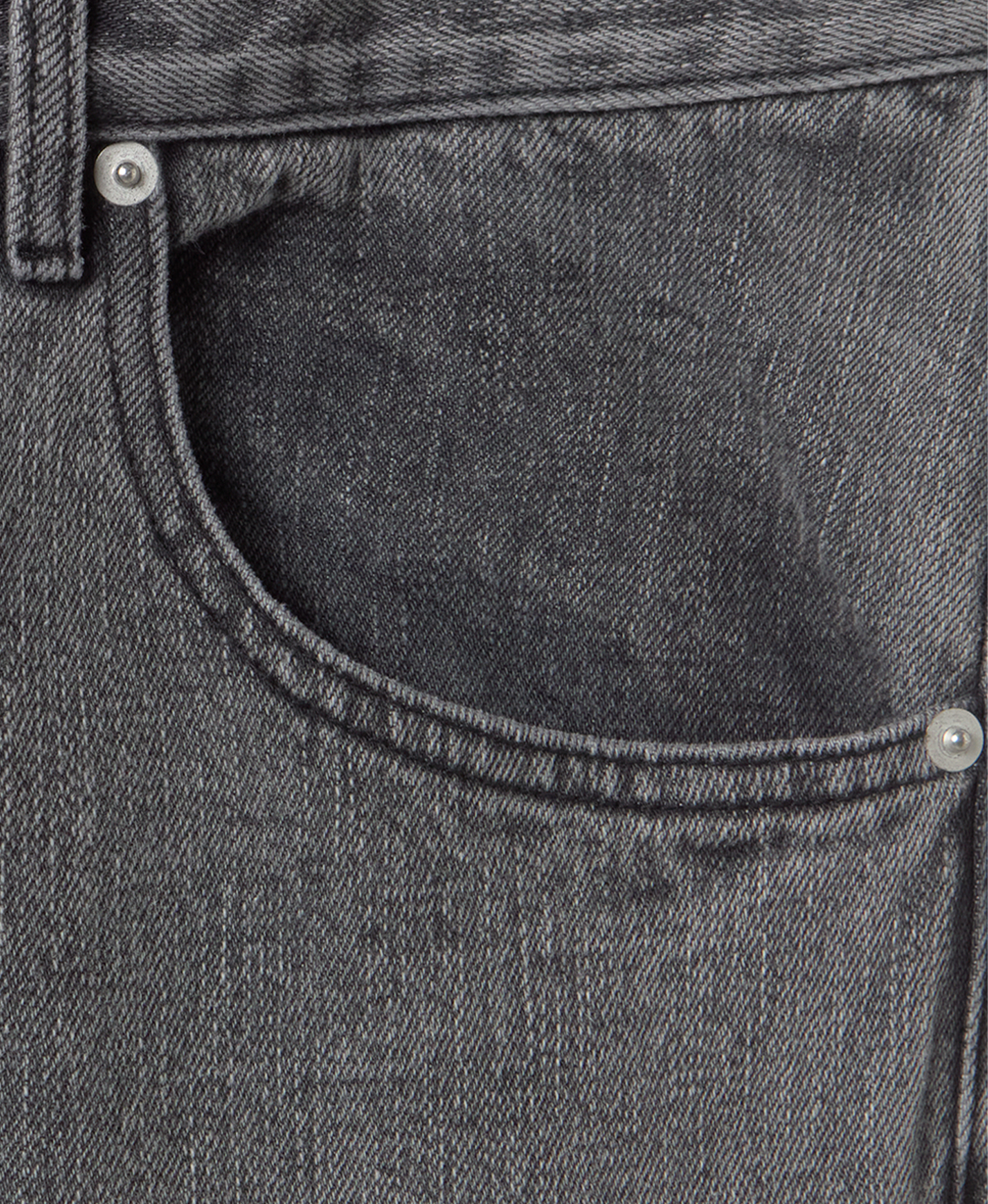 14oz 'Gray' Wash Selvedge Denim Jeans
