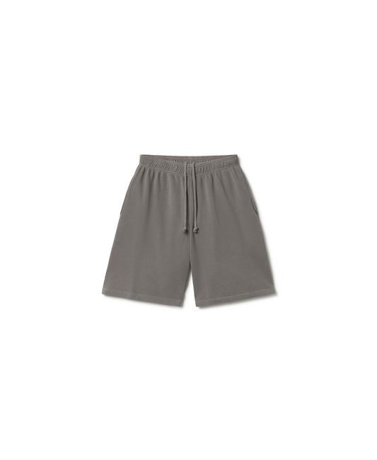 350 GSM 'Mud Gray' Short Pants