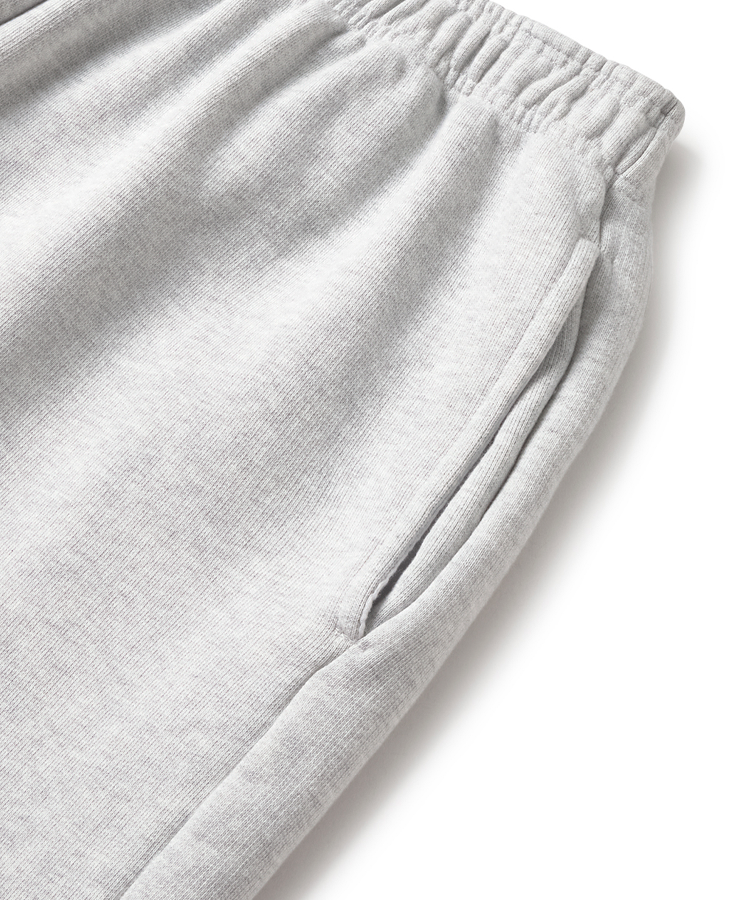 600 GSM 'Light Heather Gray' Short Pants