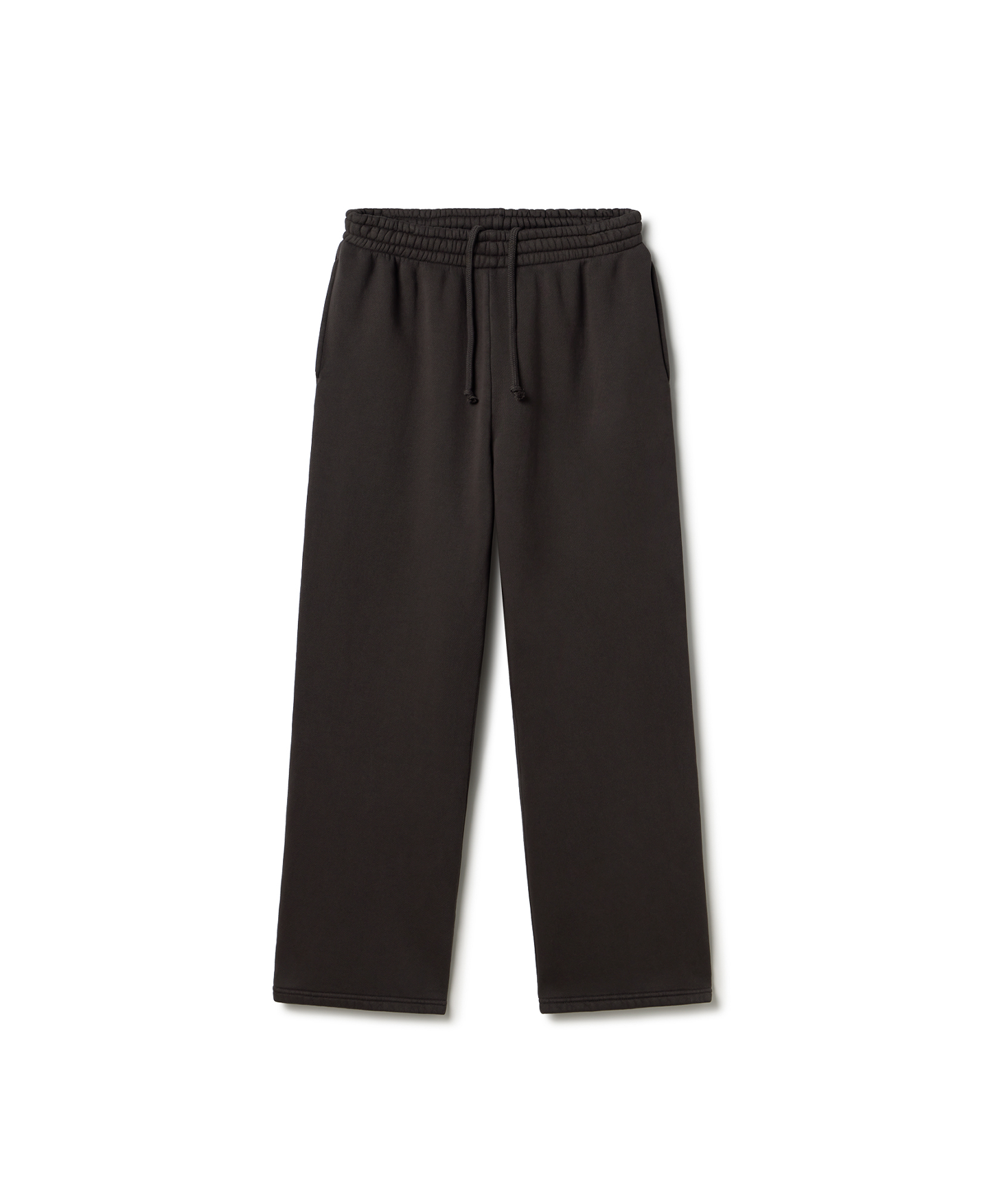 450 GSM 'Chocolate' Straight-leg Pants