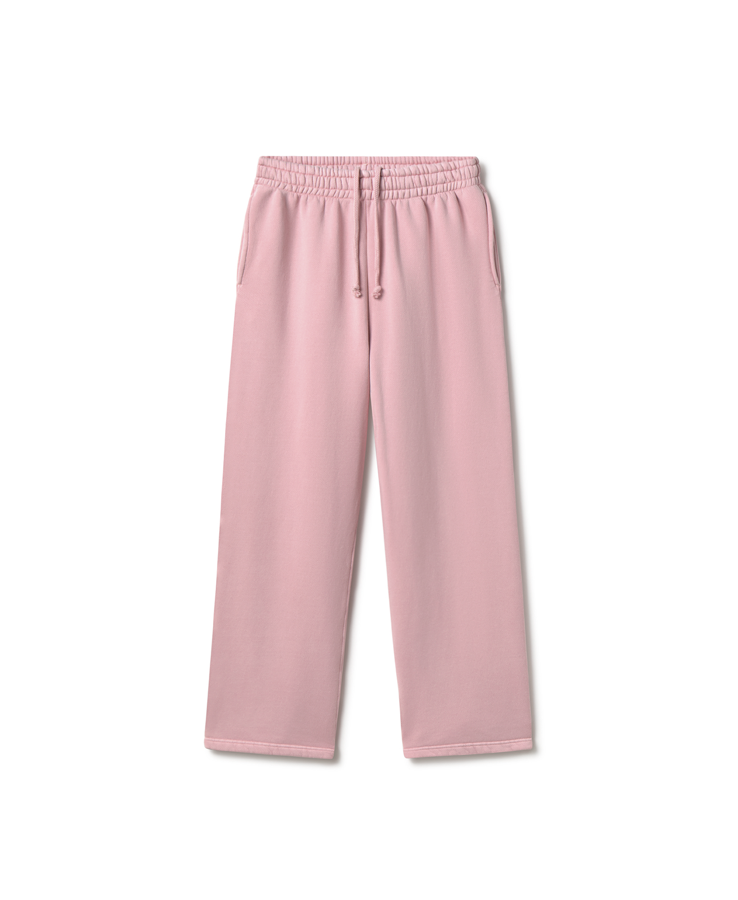 450 GSM 'Pink Dust' Straight-leg Pants