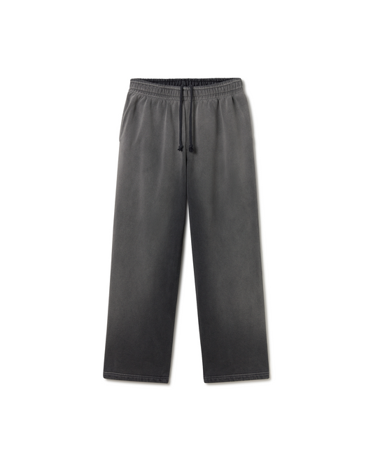 600 GSM 'Asphalt' Straight-leg Pants