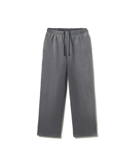 600 GSM 'Faded Gray' Straight-leg Pants