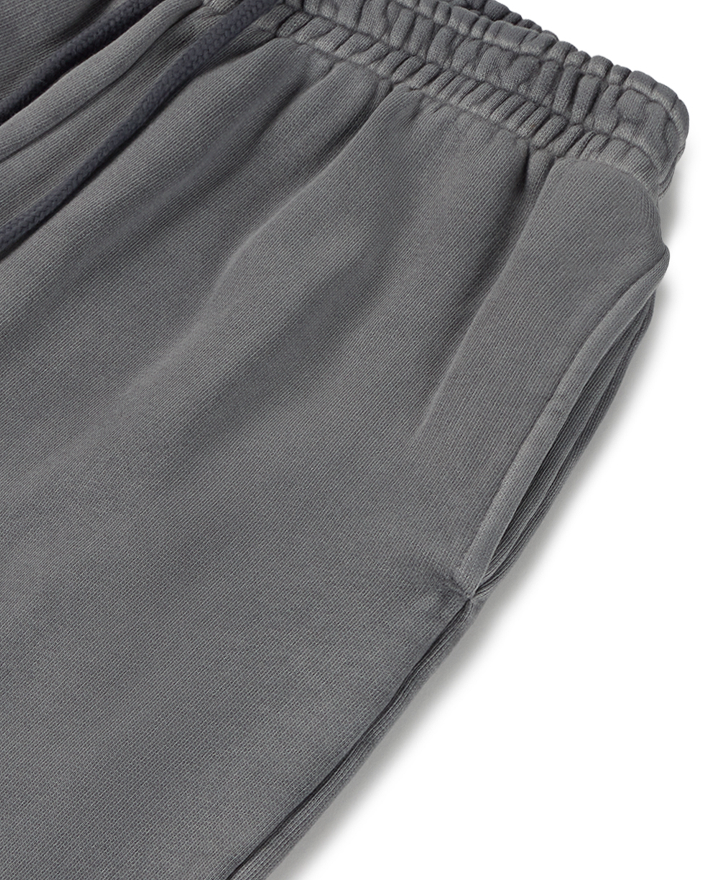 600 GSM 'Faded Gray' Straight-leg Pants