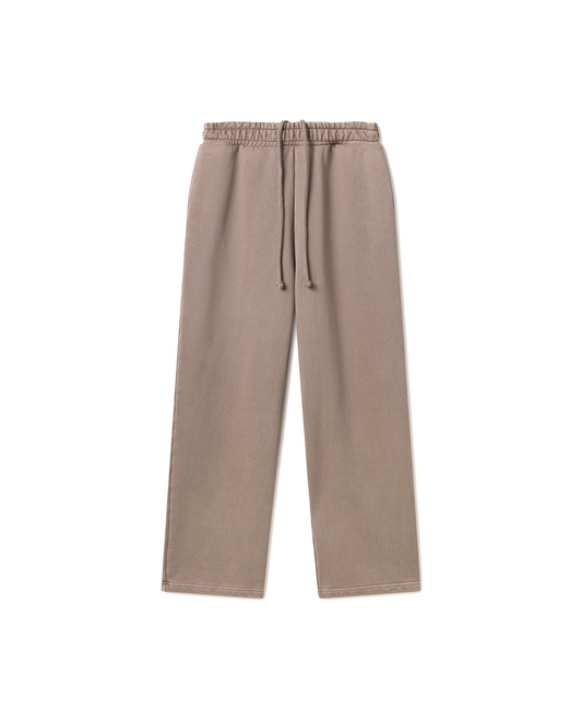 600 GSM 'Vintage Taupe' Straight-leg Pants