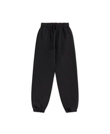 600 GSM 'Jet Black' Sweatpants