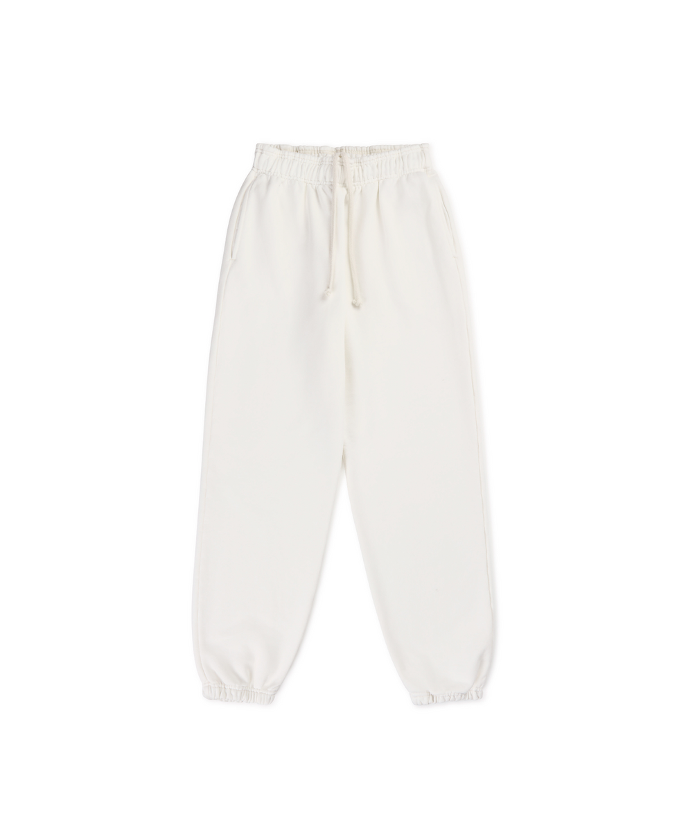 600 GSM 'Bone White' Sweatpants – Velour Garments