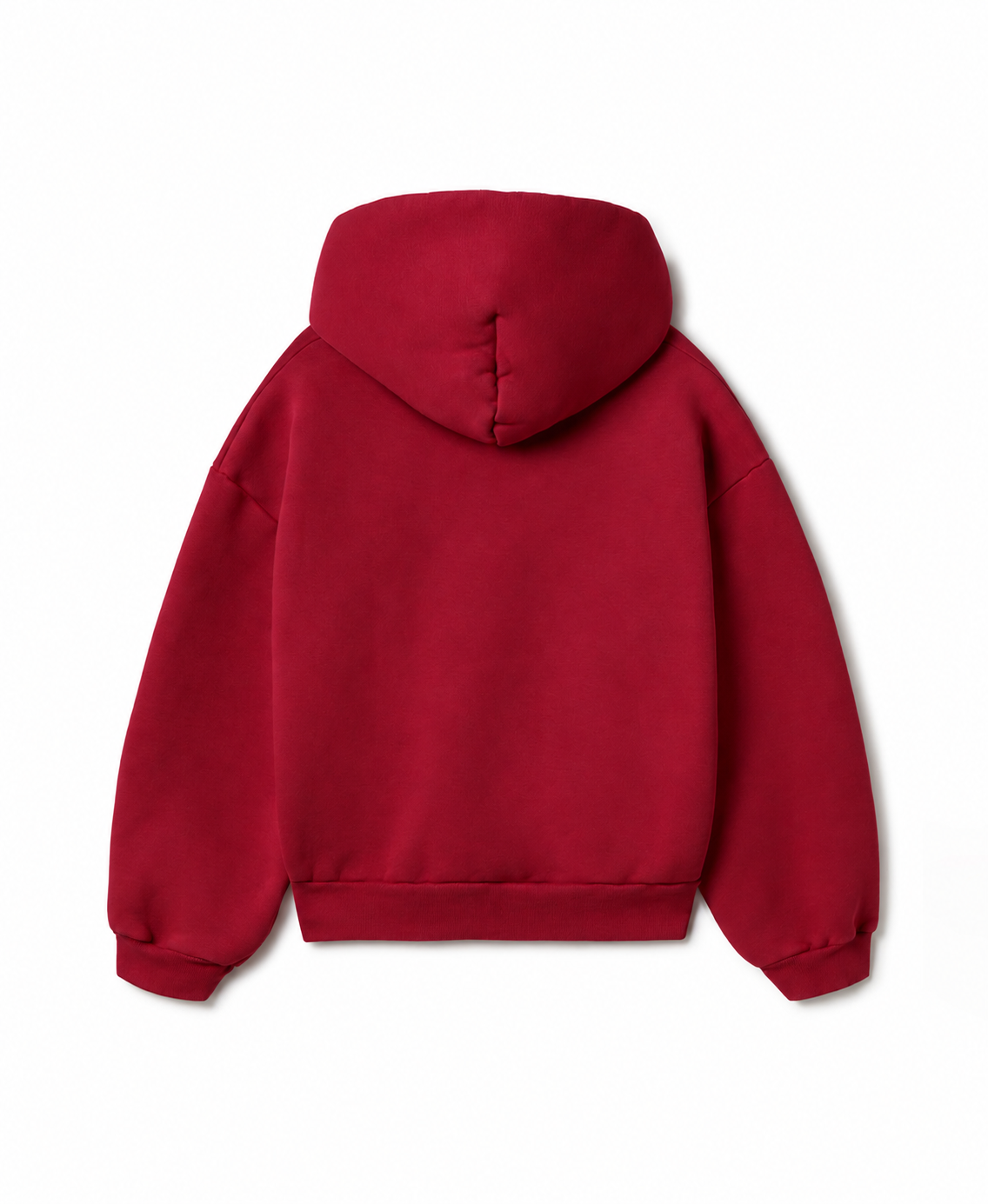 750 GSM 'Dark Red' Hoodie
