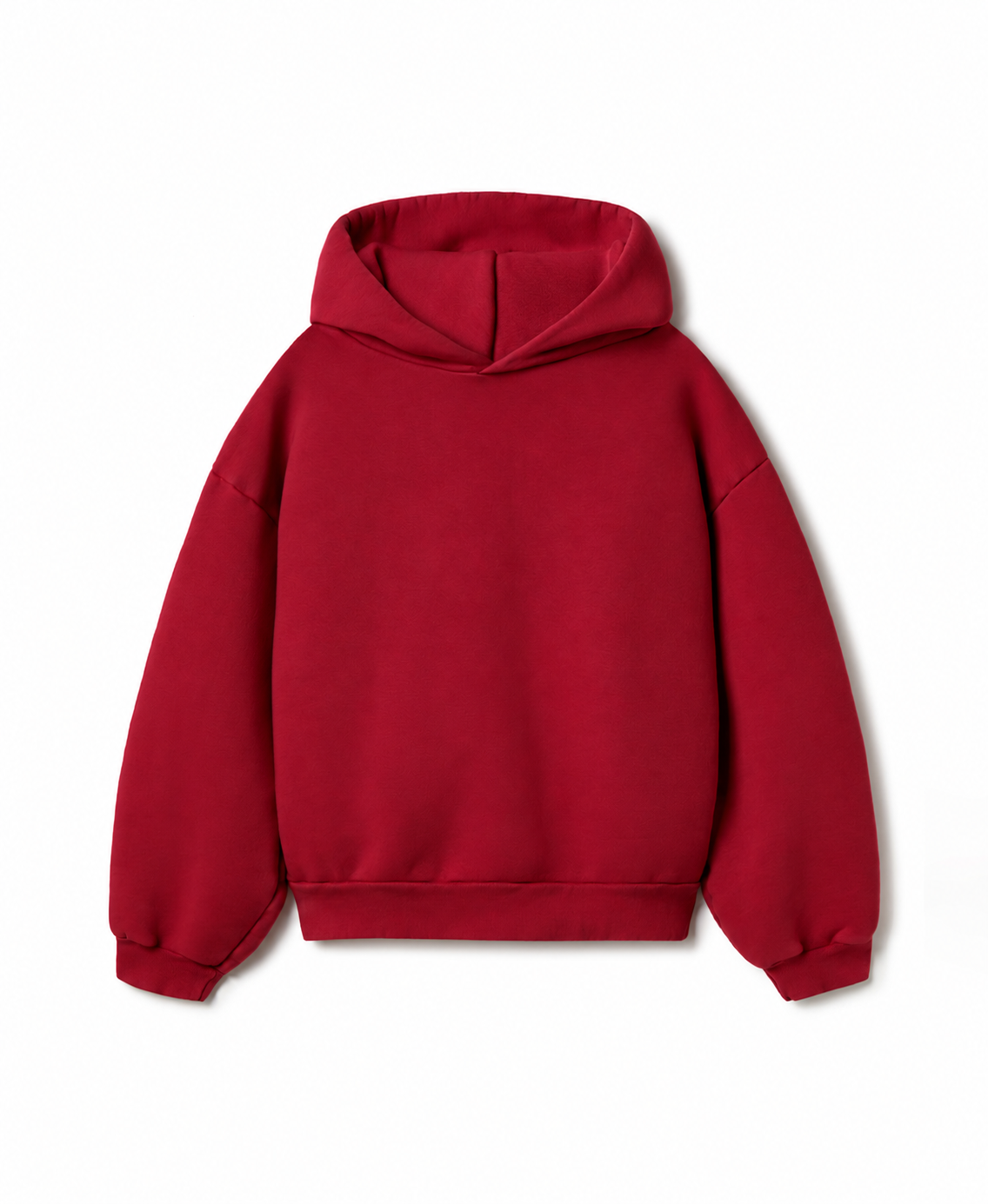 750 GSM 'Dark Red' Hoodie