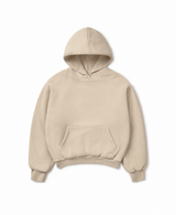 1000 GSM 'Sand' Double Hoodie
