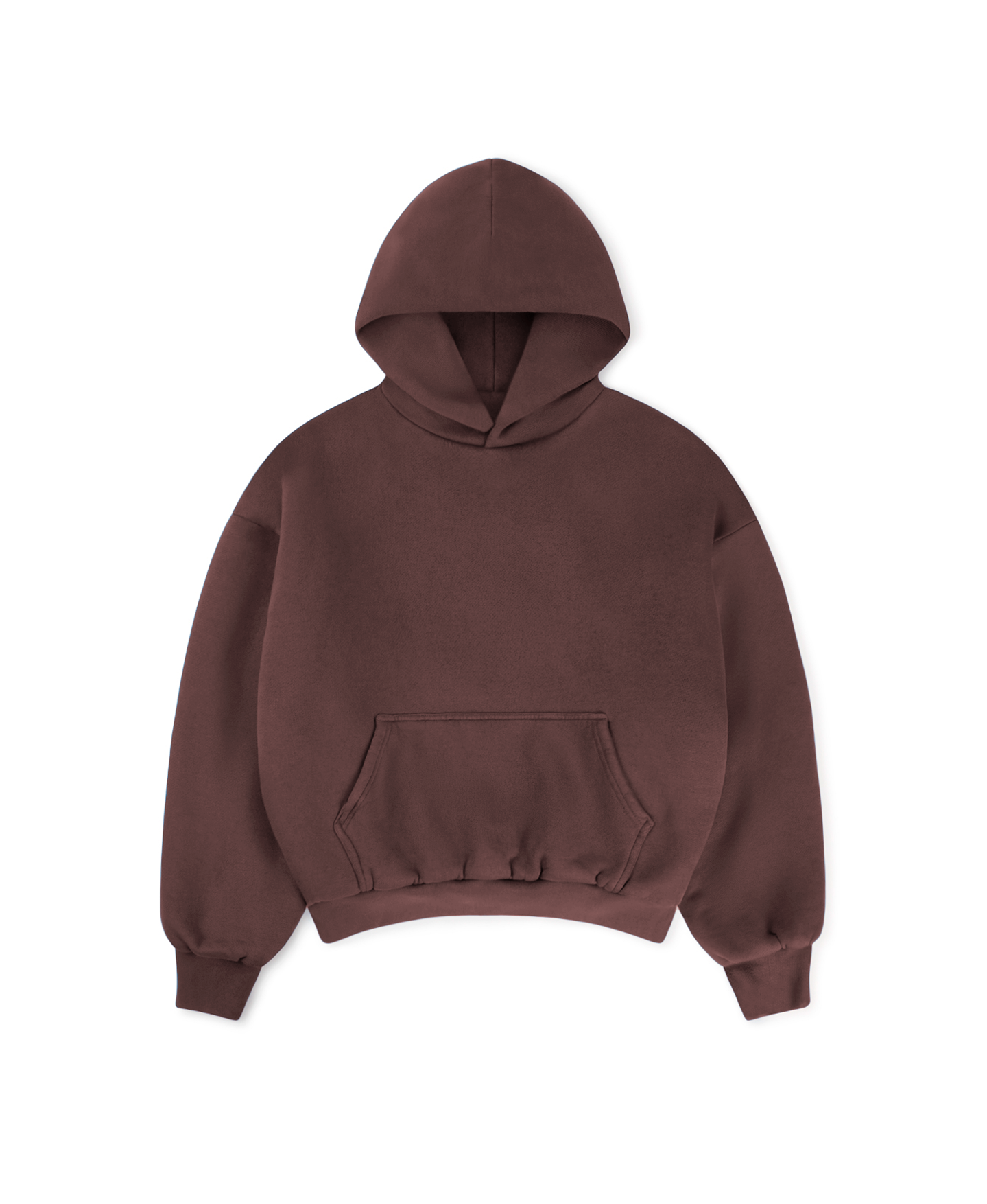 1000 GSM 'Terracotta' Double Hoodie – Velour Garments