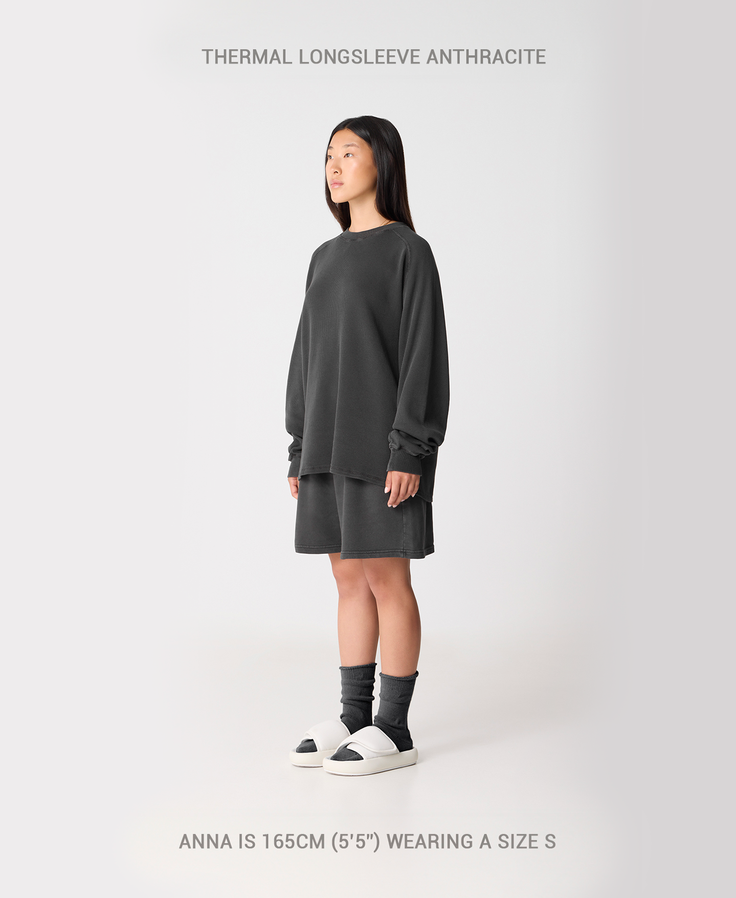 350 GSM 'Ice Blue' Thermal Longsleeve