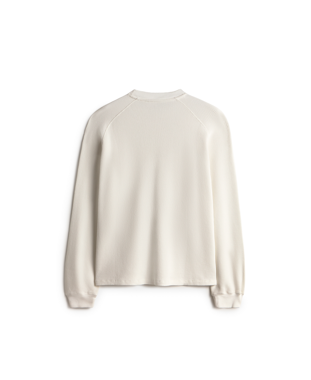 450 GSM 'Bone White' Thermal Longsleeve