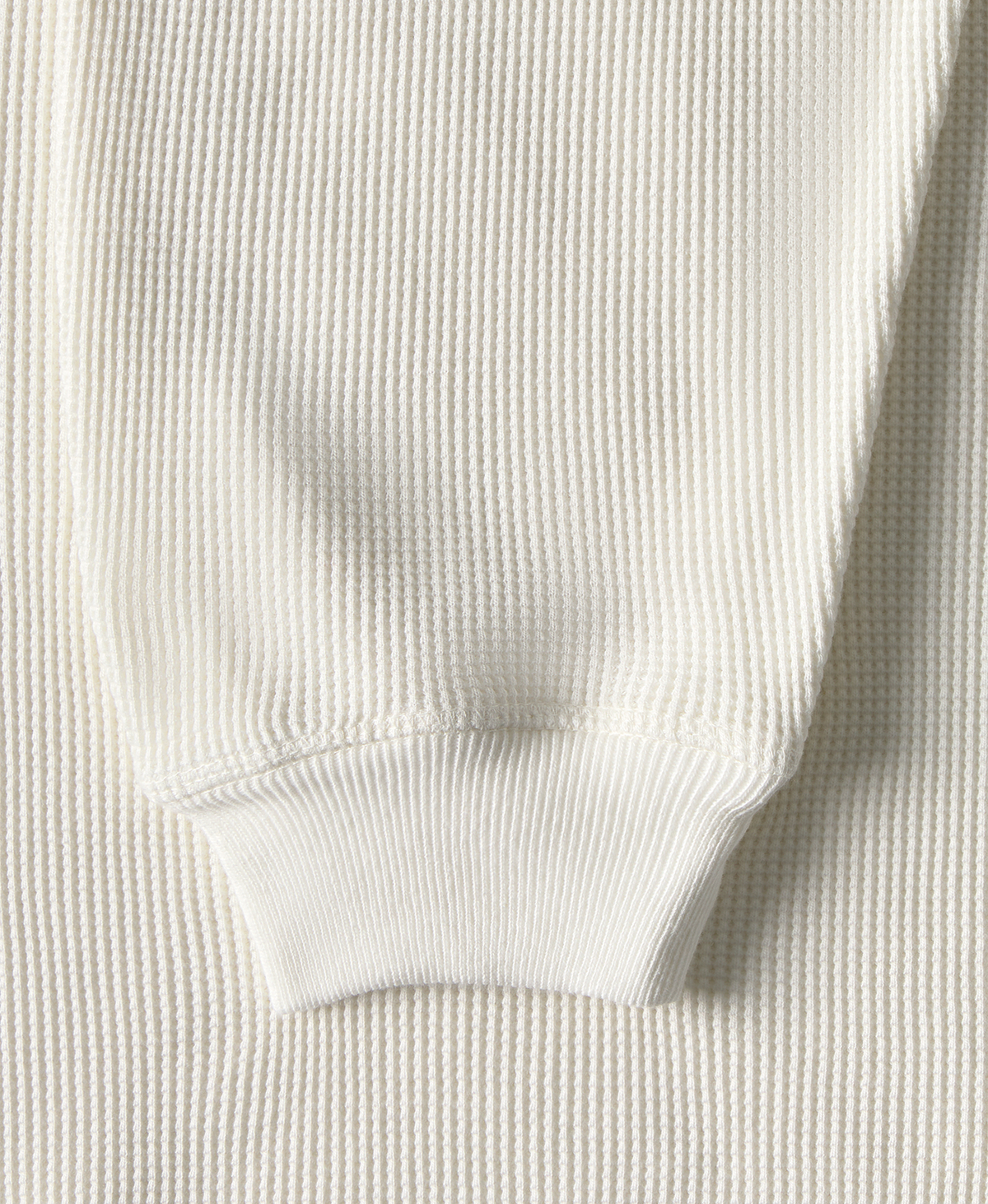 450 GSM 'Bone White' Thermal Longsleeve