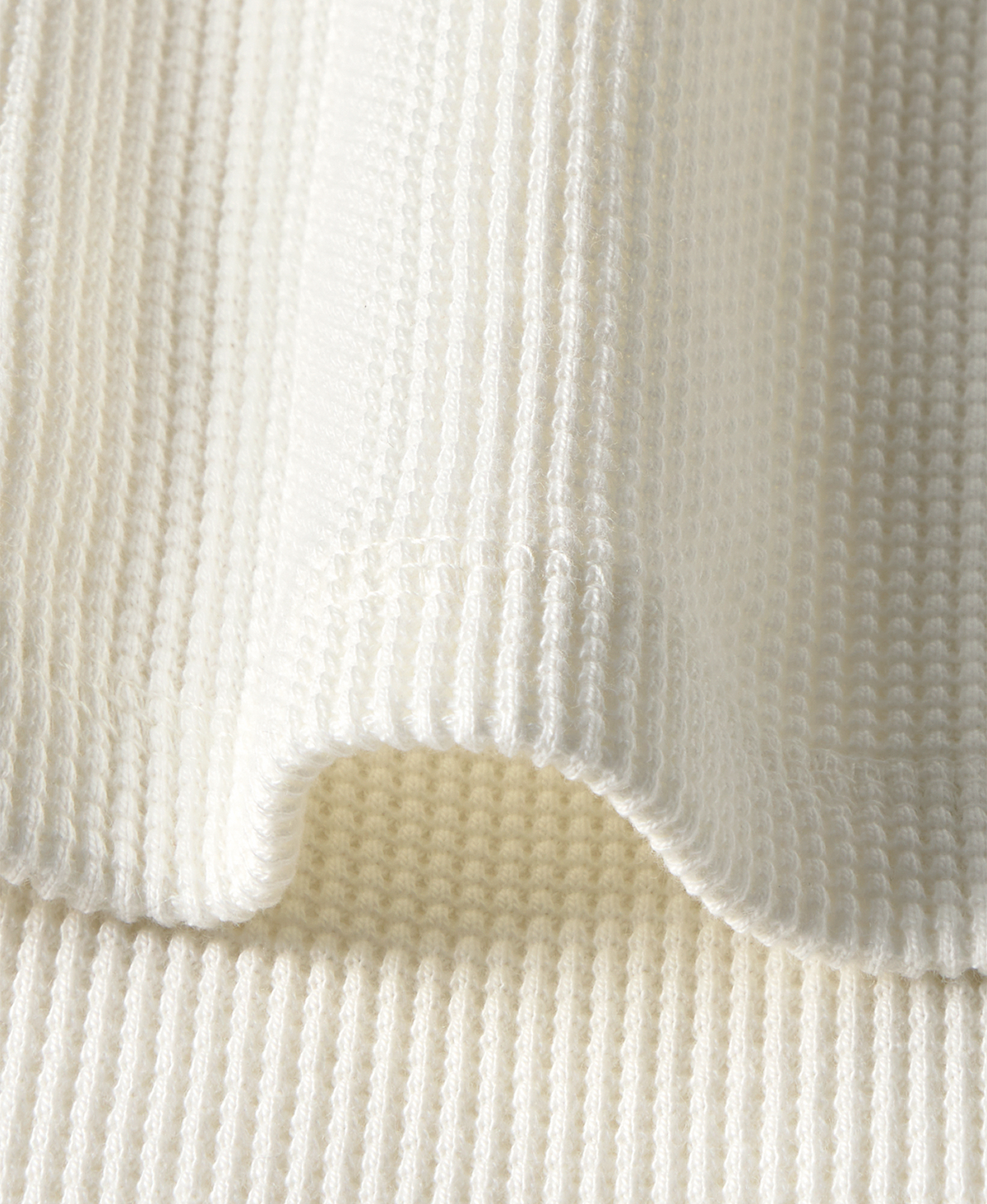 450 GSM 'Bone White' Thermal Longsleeve