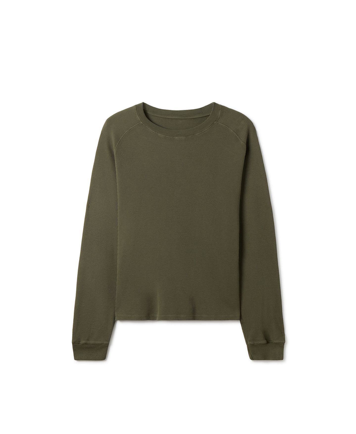 350 GSM 'Army Olive' Thermal Longsleeve