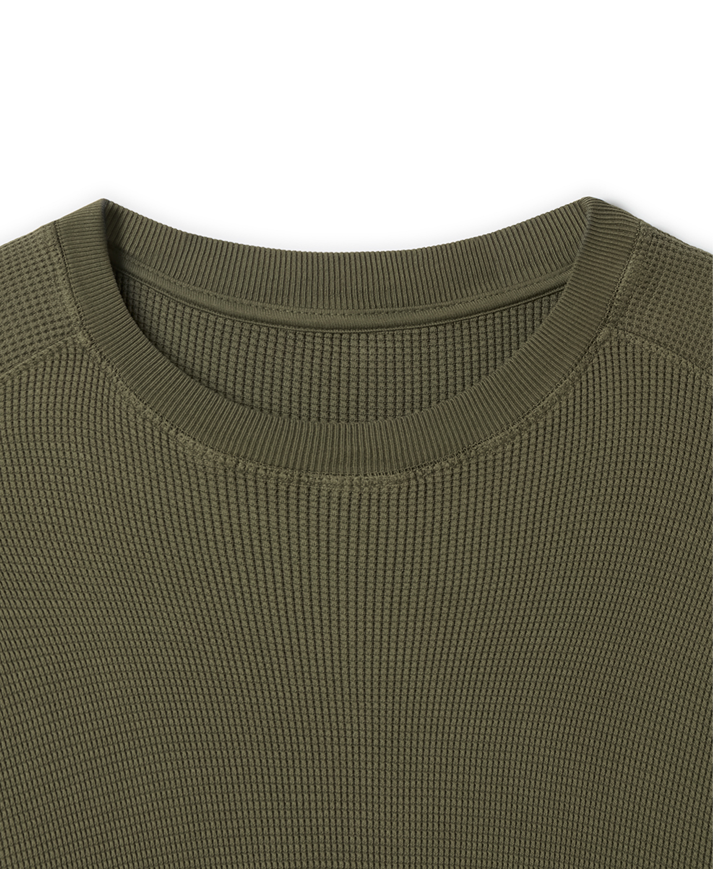 350 GSM 'Army Olive' Thermal Longsleeve