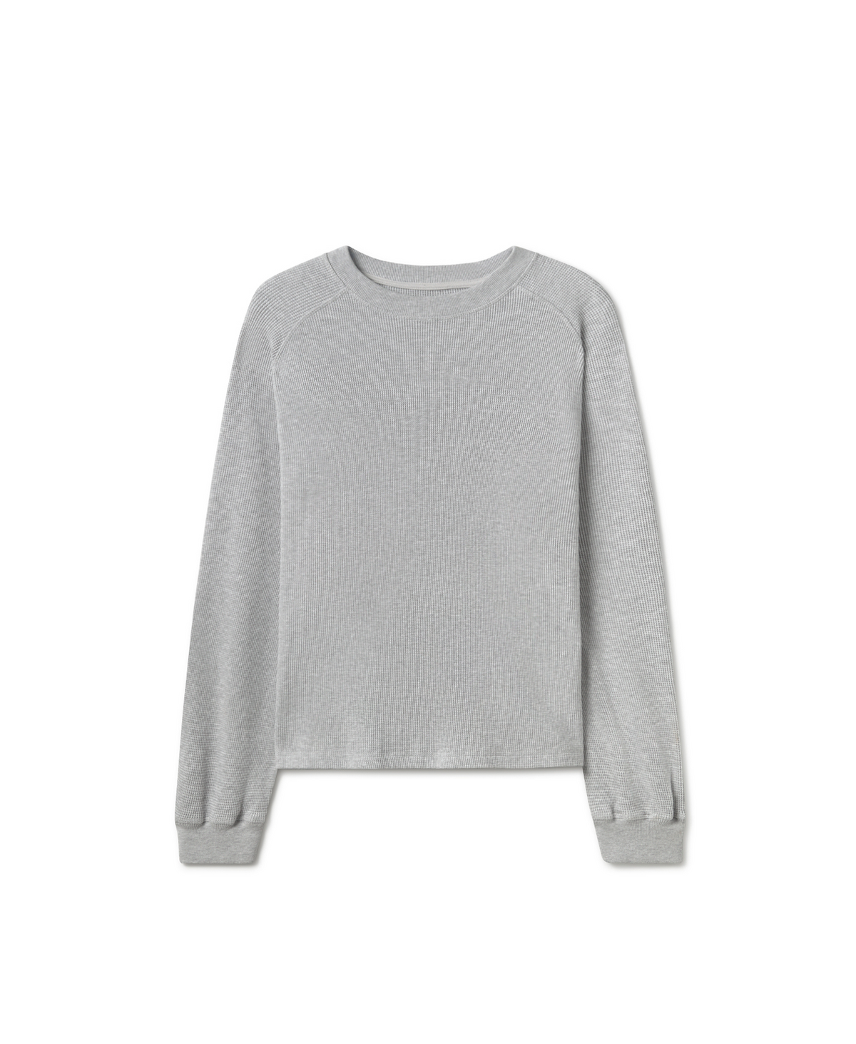 350 GSM 'Light Heather Gray' Thermal Longsleeve