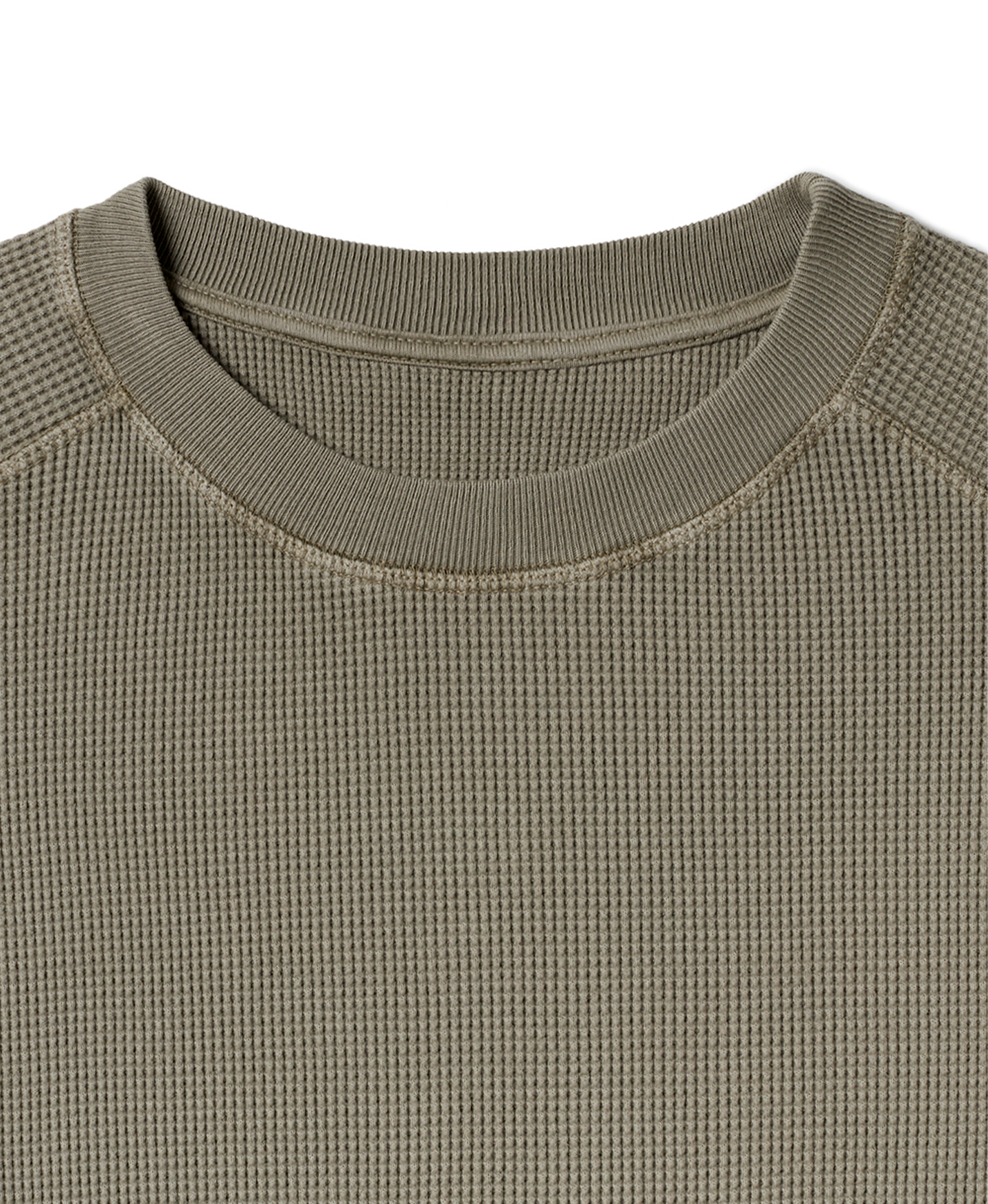 350 GSM 'Vintage Olive' Thermal Longsleeve