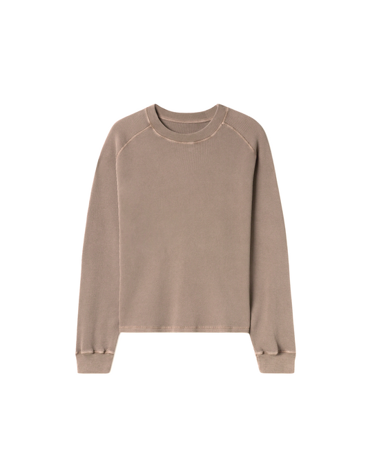 350 GSM 'Vintage Taupe' Thermal Longsleeve