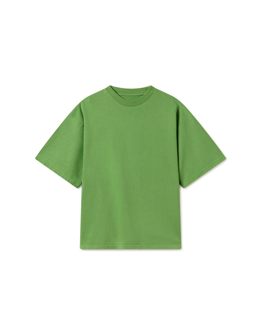 300 GSM 'Grass Green' T-Shirt – Velour Garments